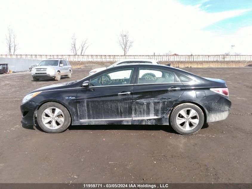 2012 Hyundai Sonata Hybrid VIN: KMHEC4A40CA056469 Lot: 11959771