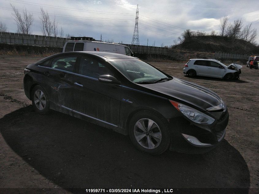 2012 Hyundai Sonata Hybrid VIN: KMHEC4A40CA056469 Lot: 11959771