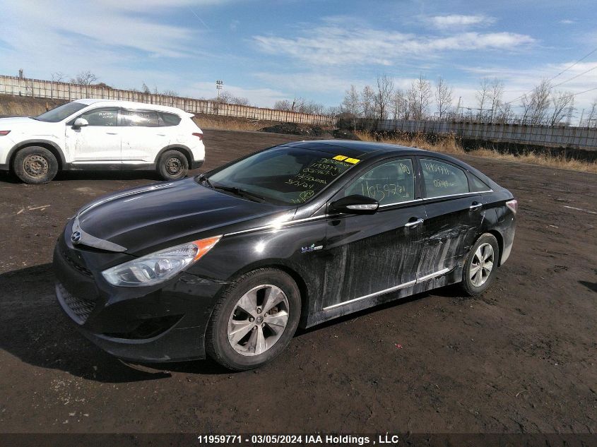 2012 Hyundai Sonata Hybrid VIN: KMHEC4A40CA056469 Lot: 11959771