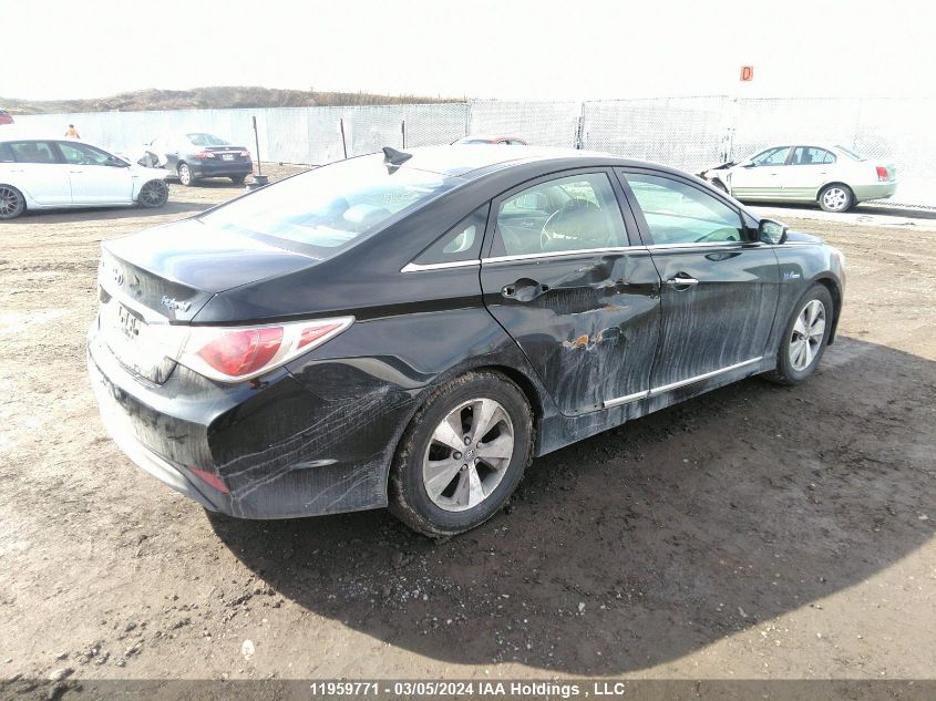 2012 Hyundai Sonata Hybrid VIN: KMHEC4A40CA056469 Lot: 11959771