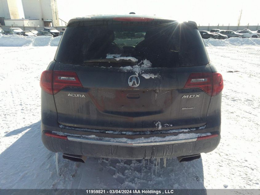 2010 Acura Mdx VIN: 2HNYD2H26AH001718 Lot: 11959821