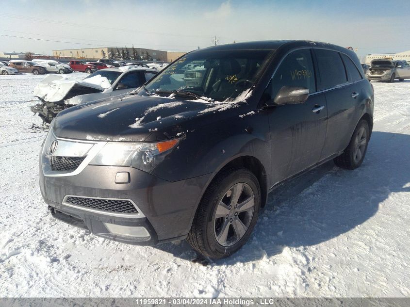 2010 Acura Mdx VIN: 2HNYD2H26AH001718 Lot: 11959821