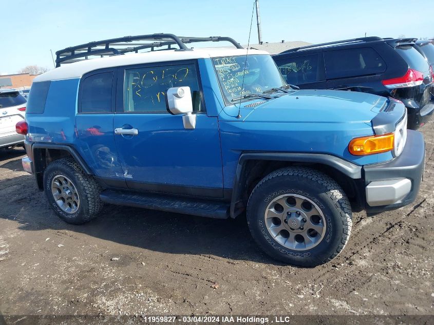 2012 Toyota Fj Cruiser VIN: JTEBU4BF3CK135712 Lot: 11959827