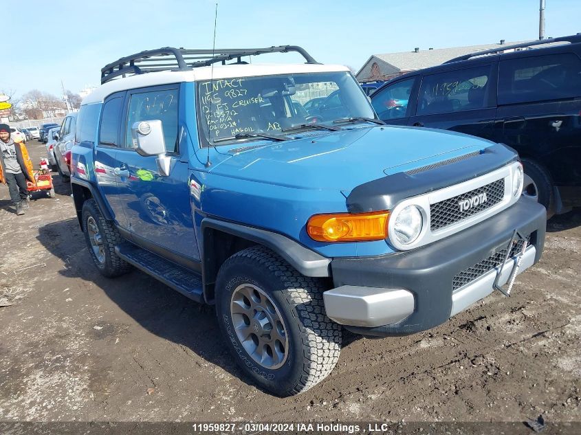 2012 Toyota Fj Cruiser VIN: JTEBU4BF3CK135712 Lot: 11959827