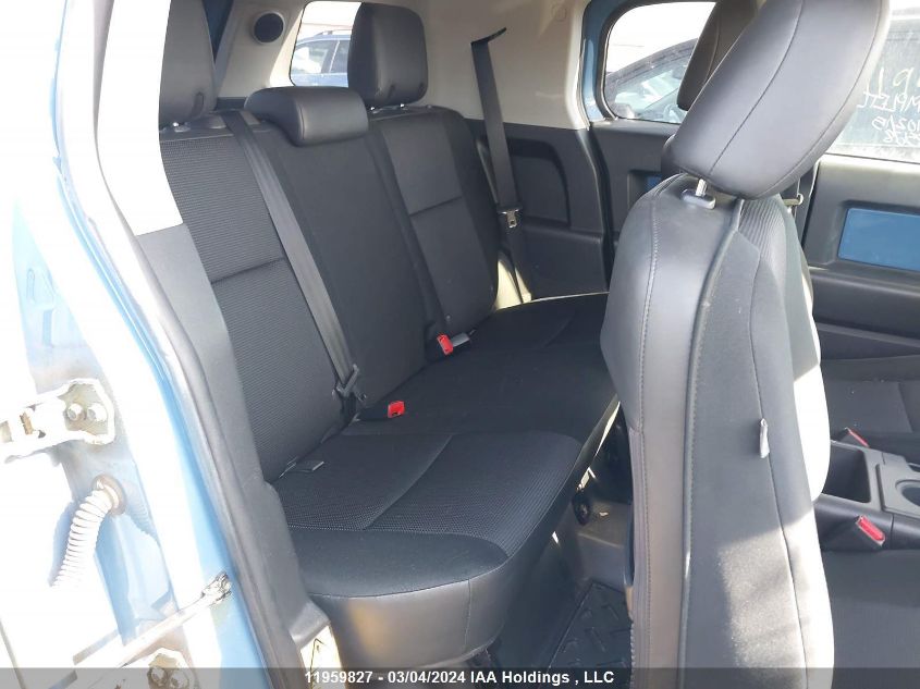 2012 Toyota Fj Cruiser VIN: JTEBU4BF3CK135712 Lot: 11959827