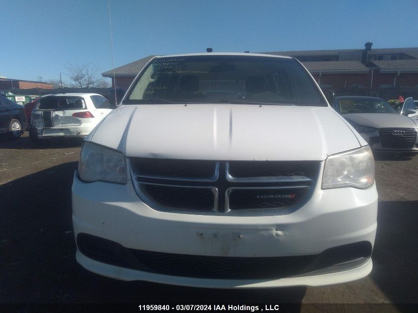 2014 Dodge Grand Caravan VIN: 2C4RDGBG2ER219831 Lot: 11959840