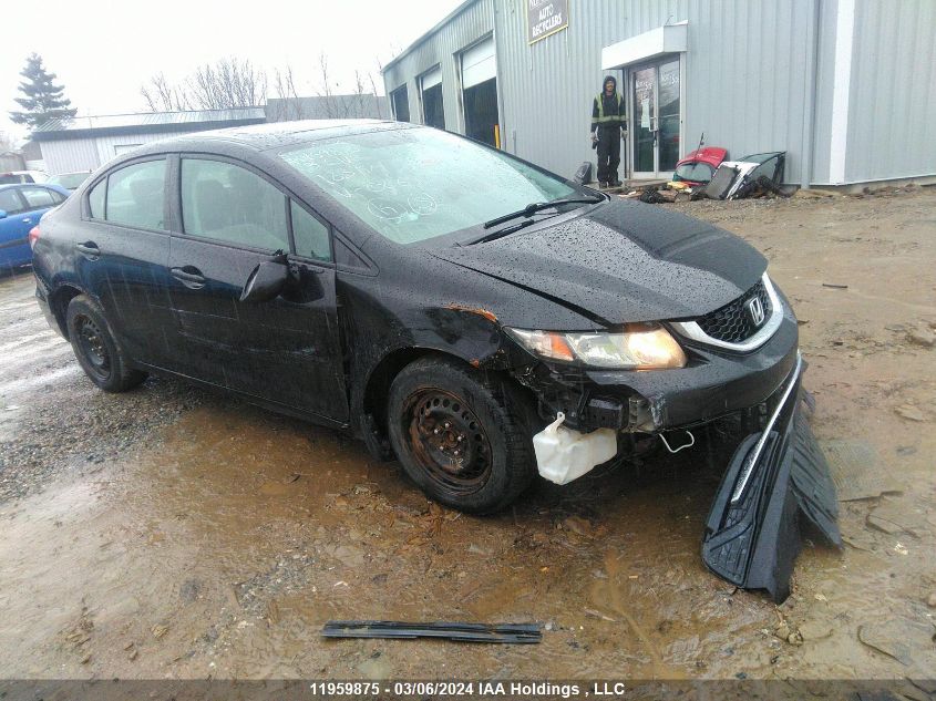 2013 Honda Civic Ex 4Dr VIN: 2HGFB2F54DH006311 Lot: 11959875