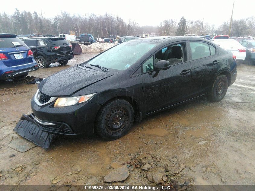 2013 Honda Civic Ex 4Dr VIN: 2HGFB2F54DH006311 Lot: 11959875