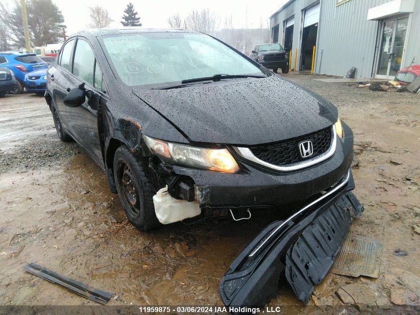 2013 Honda Civic Ex 4Dr VIN: 2HGFB2F54DH006311 Lot: 11959875