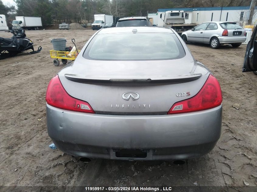 2009 Infiniti G37 Journey/Sport VIN: JNKCV64E49M604467 Lot: 39240906