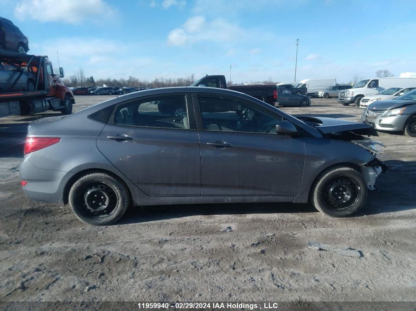 2017 Hyundai Accent Se VIN: KMHCT4AE3HU319351 Lot: 39227259