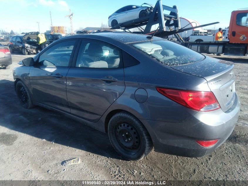 2017 Hyundai Accent Se VIN: KMHCT4AE3HU319351 Lot: 39227259