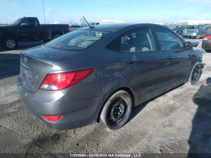 2017 Hyundai Accent Se VIN: KMHCT4AE3HU319351 Lot: 39227259