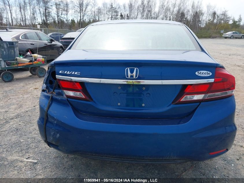 2013 Honda Civic Ex 4Dr VIN: 2HGFB2F57DH030179 Lot: 11959941