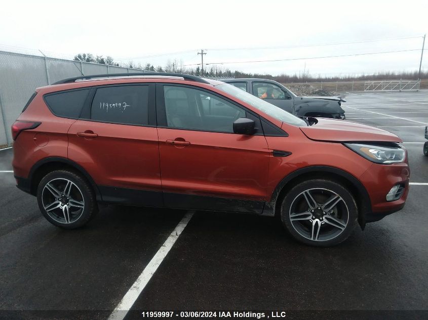 2019 Ford Escape Sel VIN: 1FMCU9HDXKUB13832 Lot: 11959997