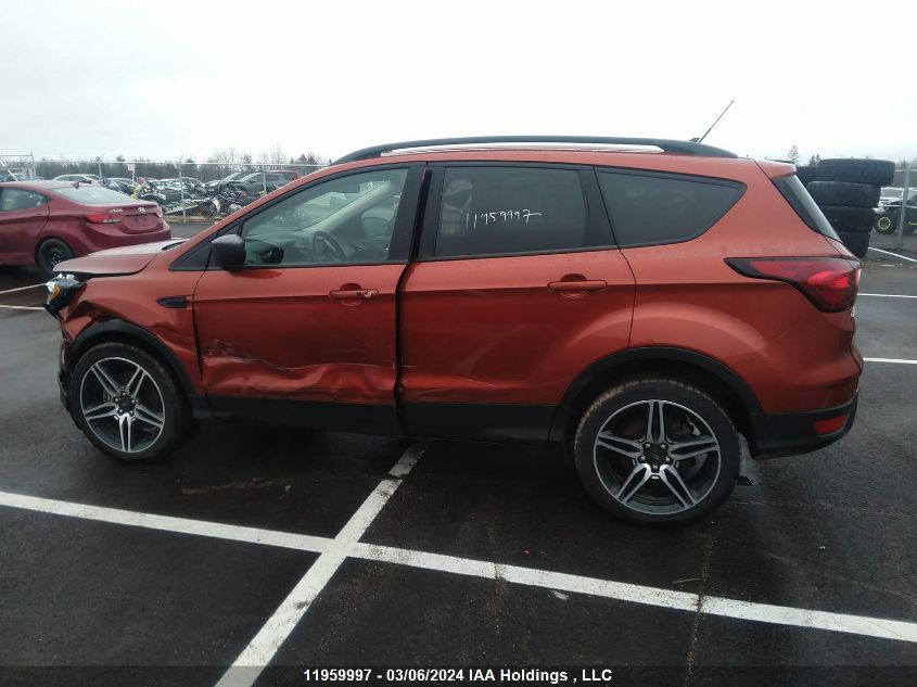 2019 Ford Escape Sel VIN: 1FMCU9HDXKUB13832 Lot: 11959997