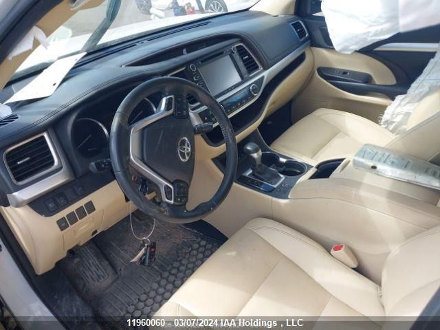 2019 Toyota Highlander Xle VIN: 5TDJZRFH0KS706655 Lot: 11960060