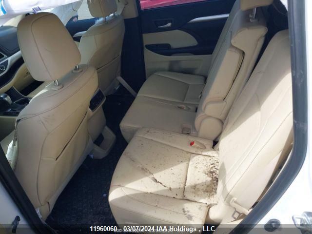 2019 Toyota Highlander Xle VIN: 5TDJZRFH0KS706655 Lot: 11960060