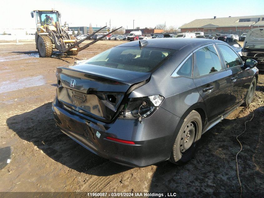 2022 Honda Civic Sedan VIN: 2HGFE2F24NH103541 Lot: 11960087