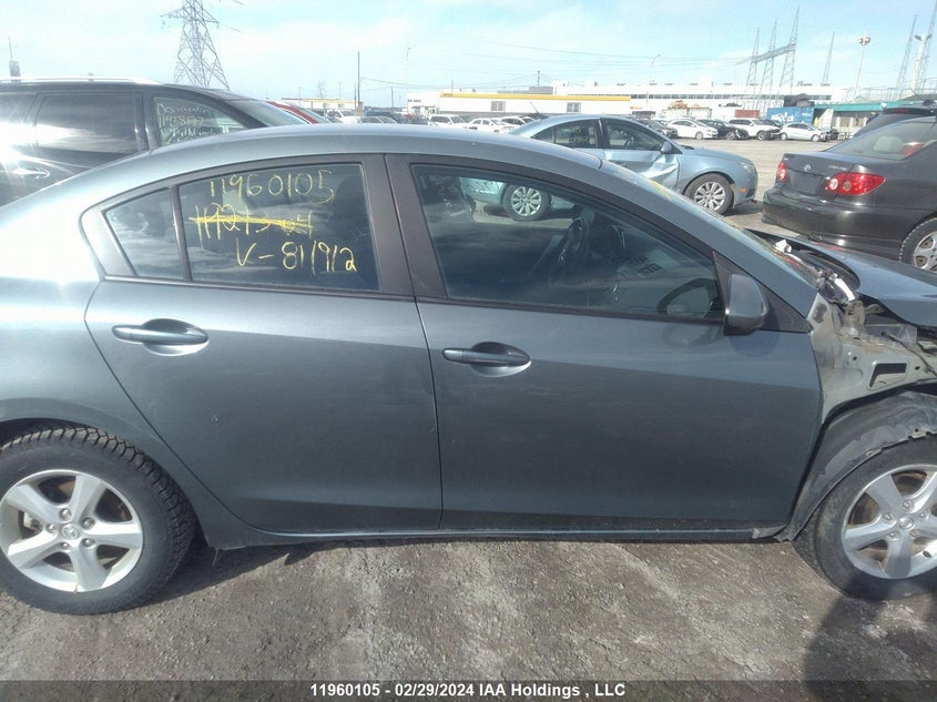 2013 Mazda Mazda3 VIN: JM1BL1V74D1811912 Lot: 11960105