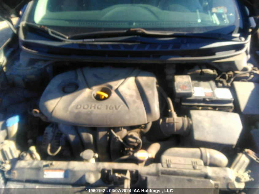 2013 Hyundai Elantra Gls/Limited VIN: 5NPDH4AE9DH183810 Lot: 11960152