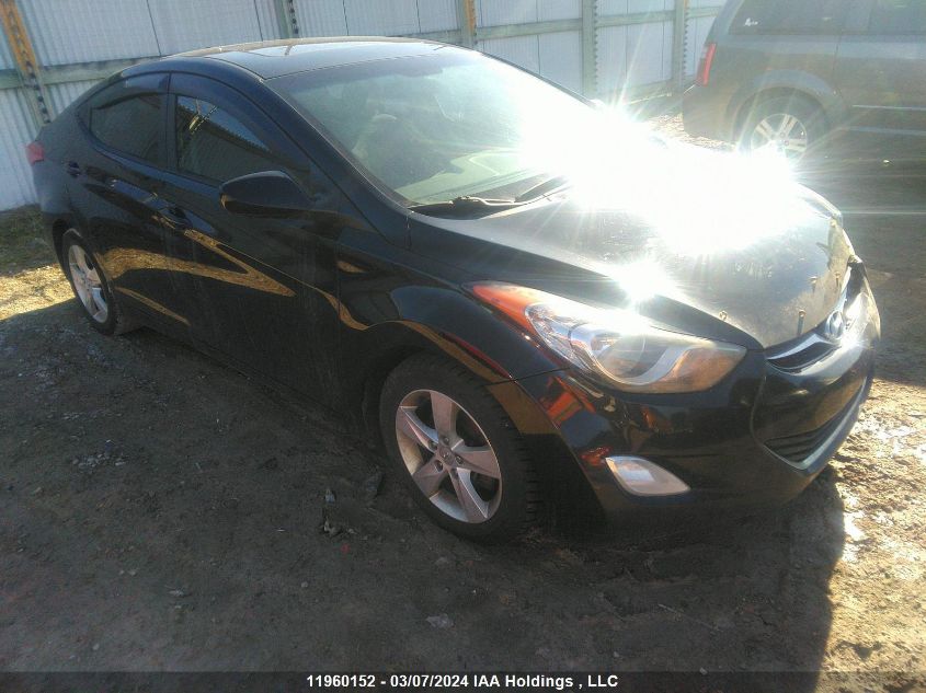 2013 Hyundai Elantra Gls/Limited VIN: 5NPDH4AE9DH183810 Lot: 11960152