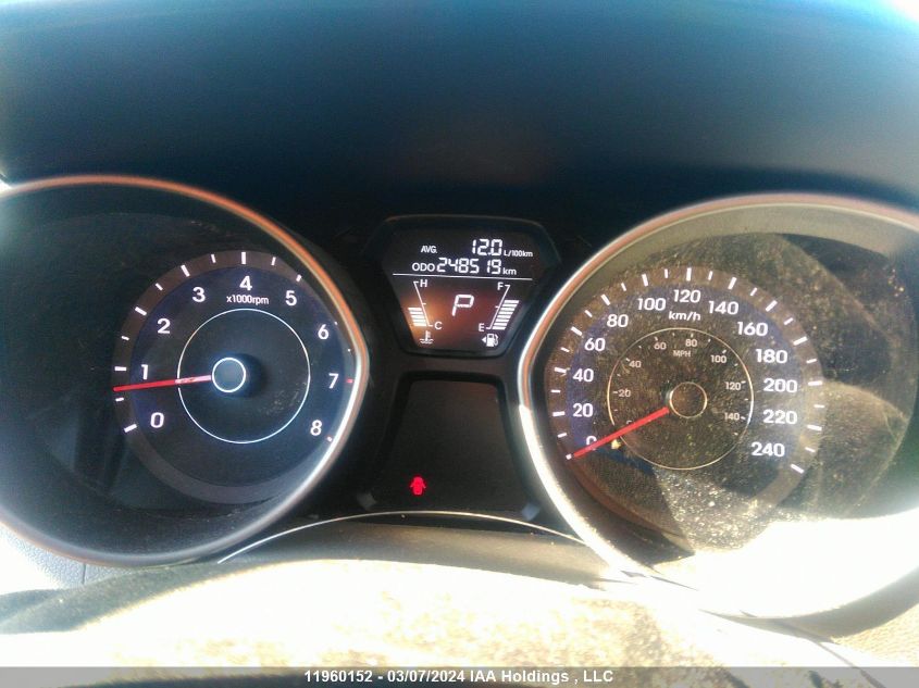 2013 Hyundai Elantra Gls/Limited VIN: 5NPDH4AE9DH183810 Lot: 11960152