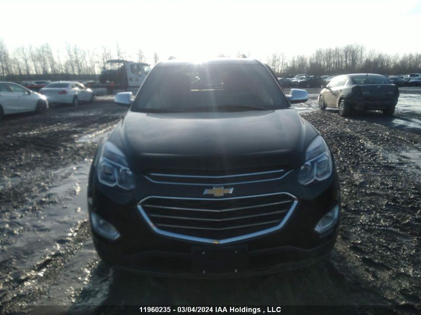 2016 Chevrolet Equinox Ltz VIN: 2GNFLGE31G6283305 Lot: 11960235