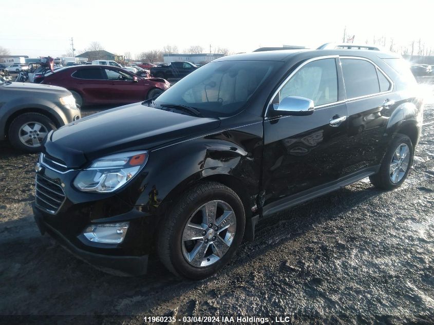 2016 Chevrolet Equinox Ltz VIN: 2GNFLGE31G6283305 Lot: 11960235
