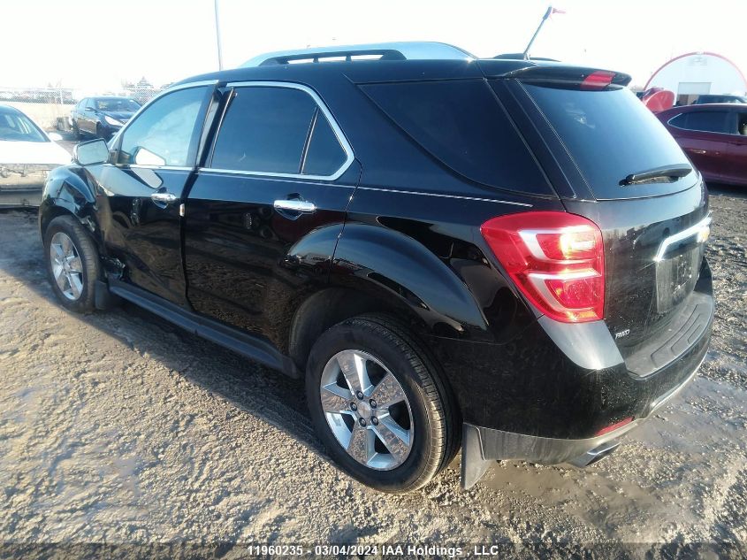 2016 Chevrolet Equinox Ltz VIN: 2GNFLGE31G6283305 Lot: 11960235