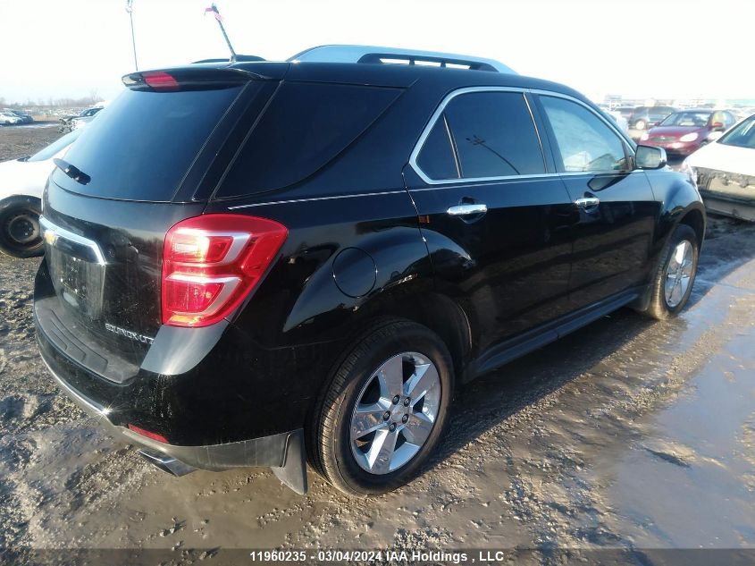 2016 Chevrolet Equinox Ltz VIN: 2GNFLGE31G6283305 Lot: 11960235
