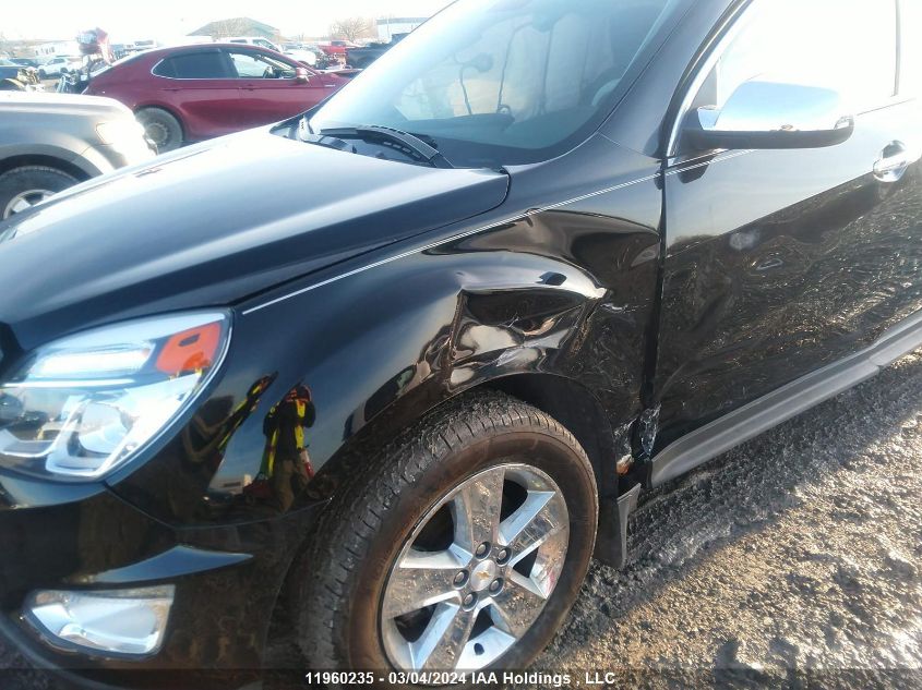 2016 Chevrolet Equinox Ltz VIN: 2GNFLGE31G6283305 Lot: 11960235