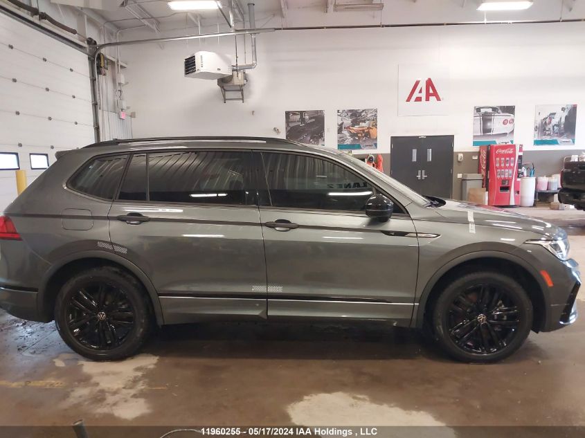 2022 Volkswagen Tiguan Se R-Line Black VIN: 3VV8B7AX6NM068293 Lot: 11960255