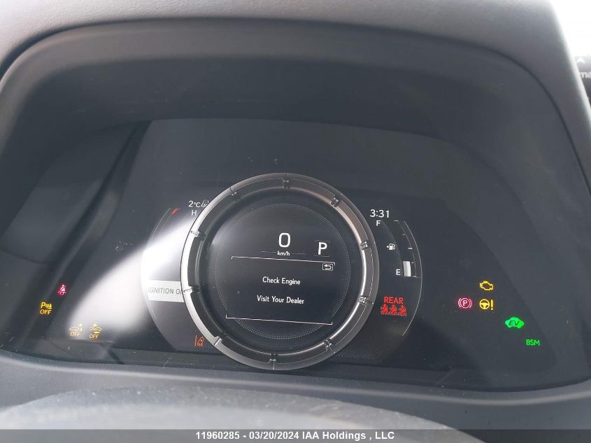 2019 Lexus Ux 250H VIN: JTHU9JBH4K2011718 Lot: 11960285