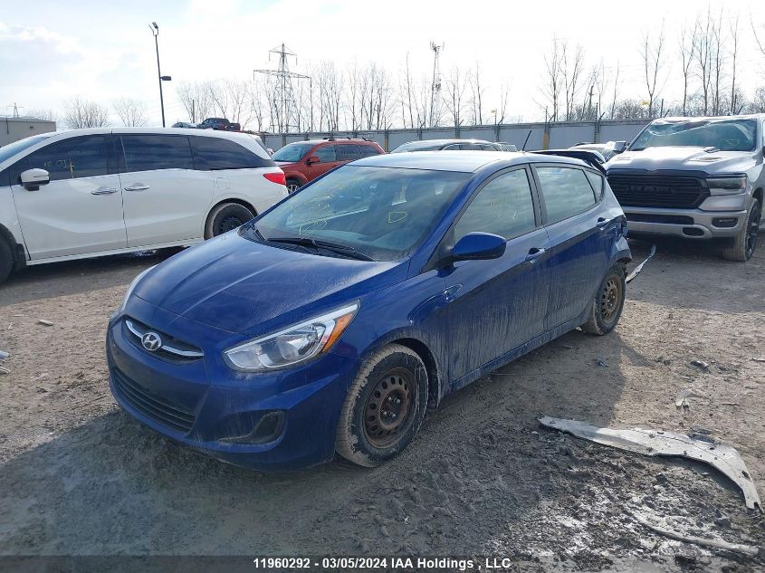 2016 Hyundai Accent Gl VIN: KMHCT5AE5GU282789 Lot: 47296714