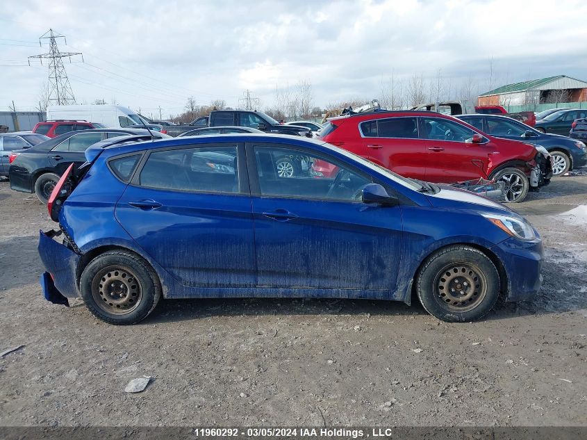 2016 Hyundai Accent Gl VIN: KMHCT5AE5GU282789 Lot: 47296714