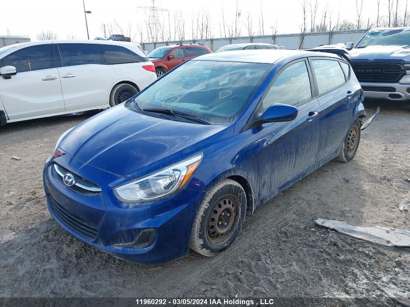 2016 Hyundai Accent Gl VIN: KMHCT5AE5GU282789 Lot: 47296714