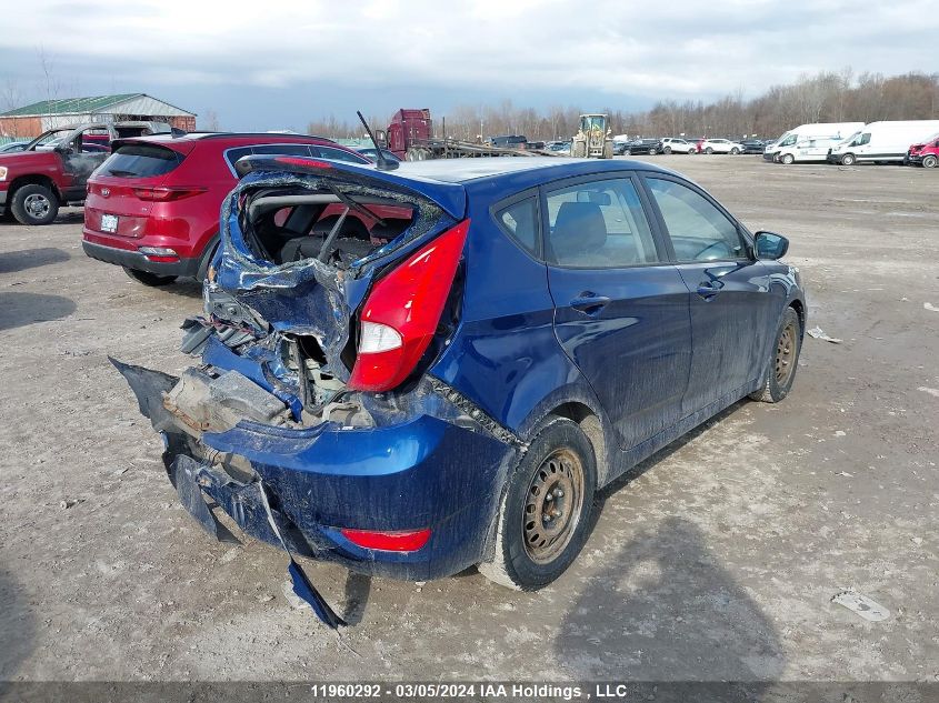 2016 Hyundai Accent Gl VIN: KMHCT5AE5GU282789 Lot: 47296714