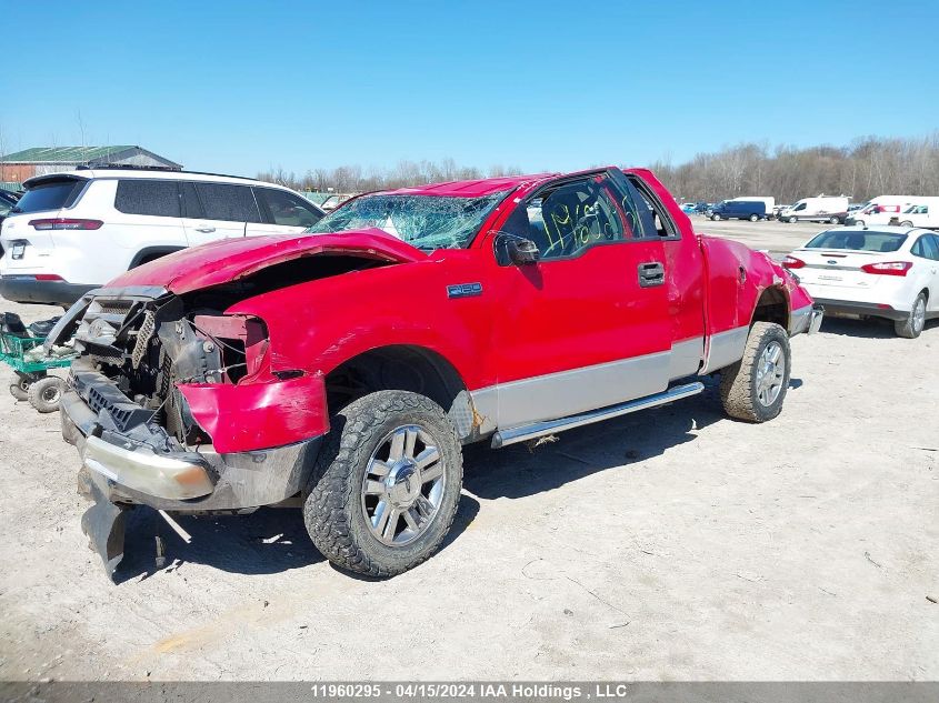 2007 Ford F150 VIN: 1FTRX12W37FA86955 Lot: 11960295