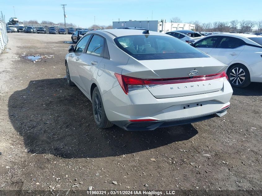 2022 Hyundai Elantra Preferred Ivt VIN: KMHLM4AG8NU215433 Lot: 11960321