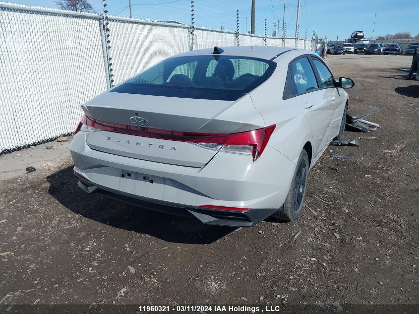 2022 Hyundai Elantra Preferred Ivt VIN: KMHLM4AG8NU215433 Lot: 11960321