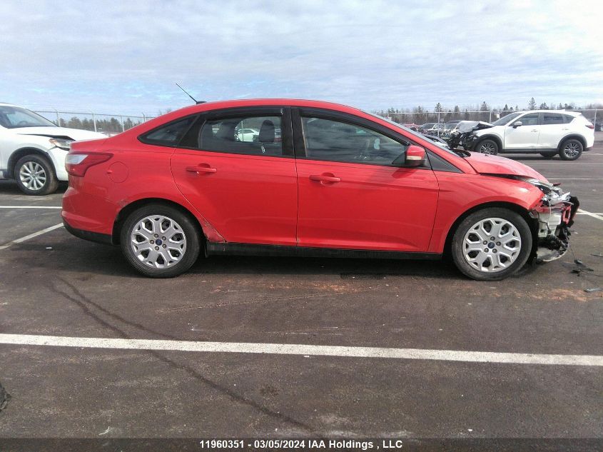 2012 Ford Focus Se VIN: 1FAHP3F2XCL170982 Lot: 11960351