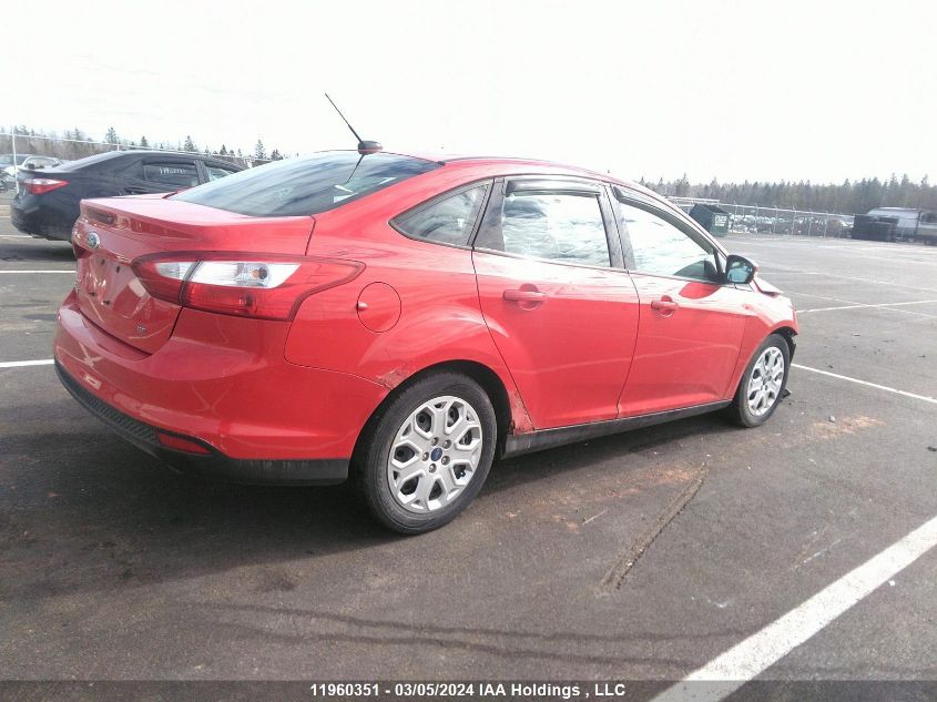 2012 Ford Focus Se VIN: 1FAHP3F2XCL170982 Lot: 11960351