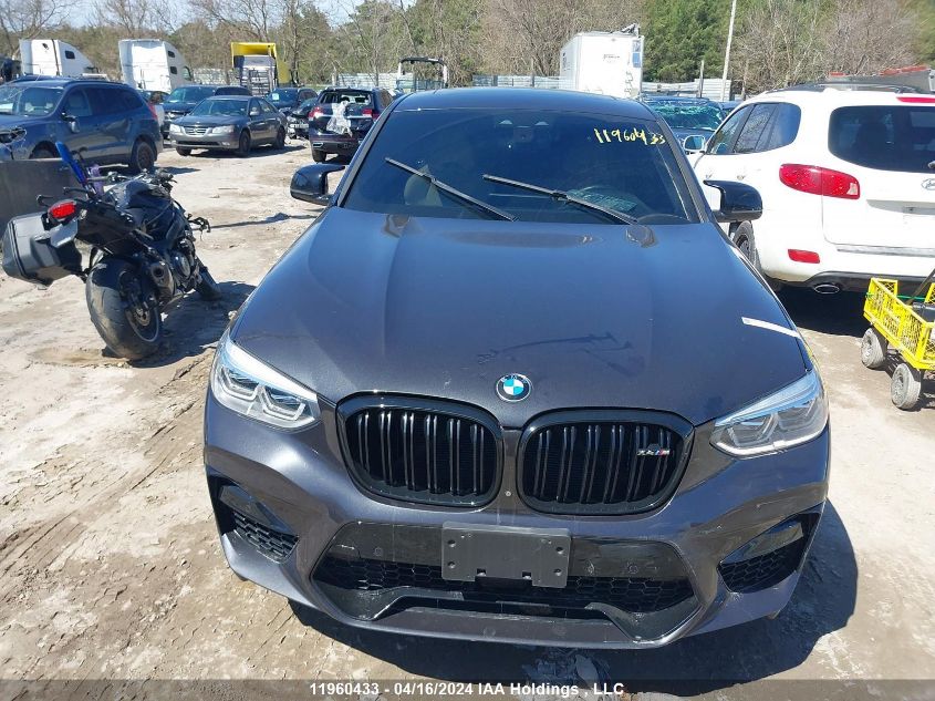 2021 BMW X4 M VIN: 5YMUJ0C04M9E67511 Lot: 11960433