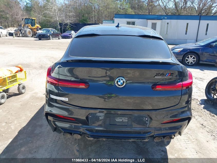 2021 BMW X4 M VIN: 5YMUJ0C04M9E67511 Lot: 11960433