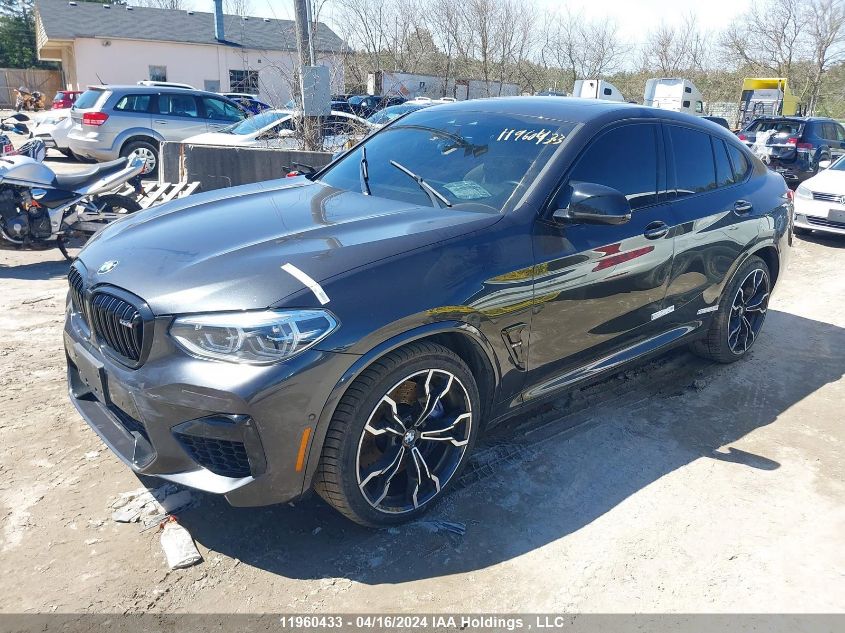 2021 BMW X4 M VIN: 5YMUJ0C04M9E67511 Lot: 11960433