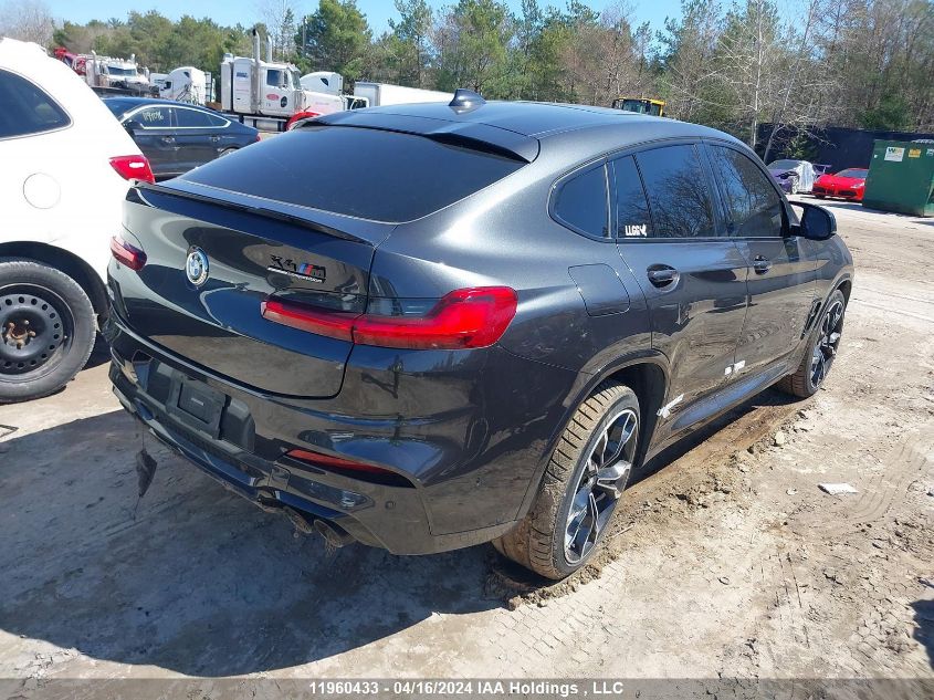 2021 BMW X4 M VIN: 5YMUJ0C04M9E67511 Lot: 11960433