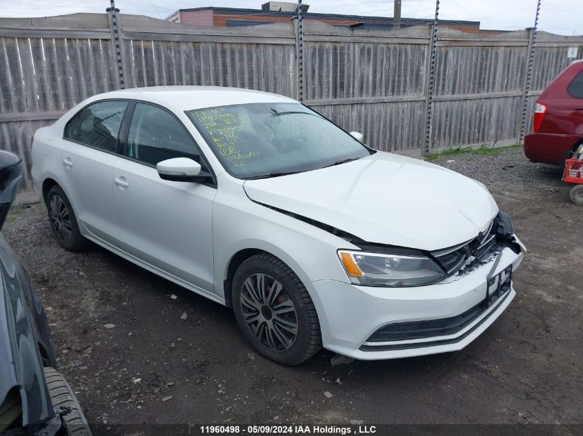 2016 Volkswagen Jetta VIN: 3VW267AJ4GM384957 Lot: 11960498