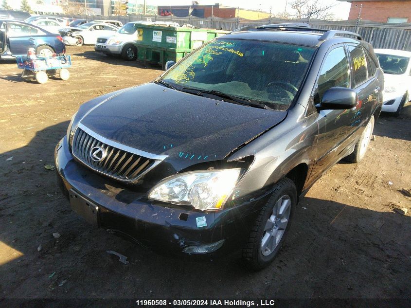 2009 Lexus Rx 350 VIN: JTJHK31U792055012 Lot: 39240063