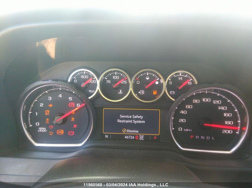 2021 Chevrolet Silverado 1500 VIN: 1GCPYFED7MZ441972 Lot: 11960568